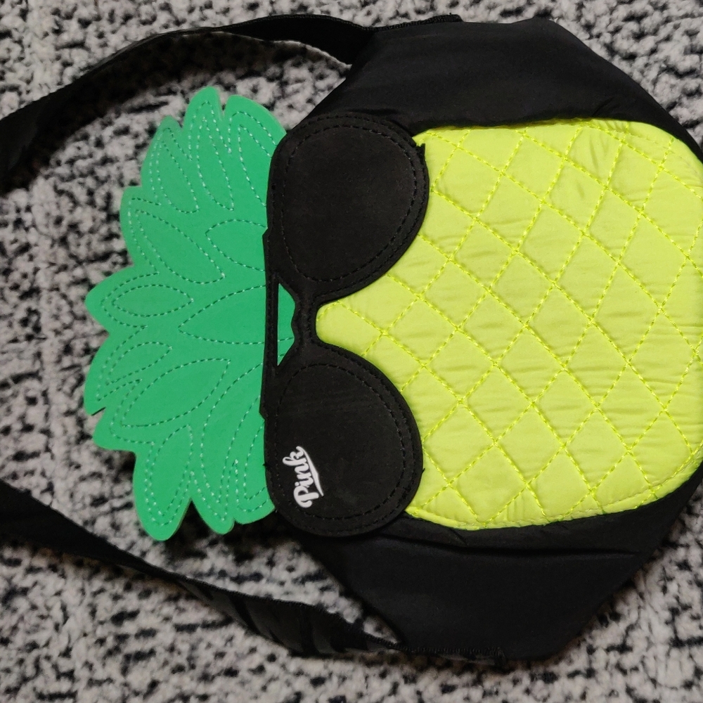 PINK brand pineapple lunch bag